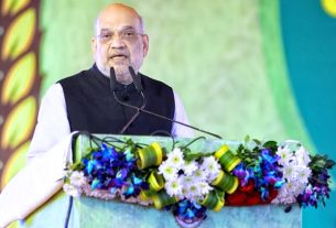 ‘कृषक सम्मेलन’ में शामिल हुए अमित शाह बोले- विकसित बन रहा है रीवा, प्राकृतिक खेती और गौ संवर्धन का दिलाया संकल्प