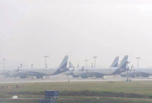 दिल्ली हवाई अड्डे पर लगा ब्रेक : कोहरे से 148 उड़ानें कैंसल