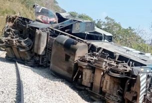 मेक्सिको रेल लाइन पर बड़ा हादसा : पटरी से उतरी इंटरओशनिक ट्रेन, 13 की मौत, 98 घायल