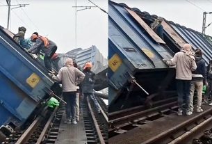 बिहार के जमुई में मालगाड़ी के 8 डिब्बे पटरी से उतरे, दो दर्जन से अधिक ट्रेनें प्रभावित