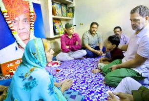 राहुल गांधी ने इंदौर के दूषित पेयजल संकट के पीड़ितों से की मुलाकात, कहा- मैं इनके साथ खड़ा हूं