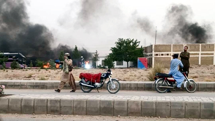 बीएलए ने हमले के बाद किया कब्जा