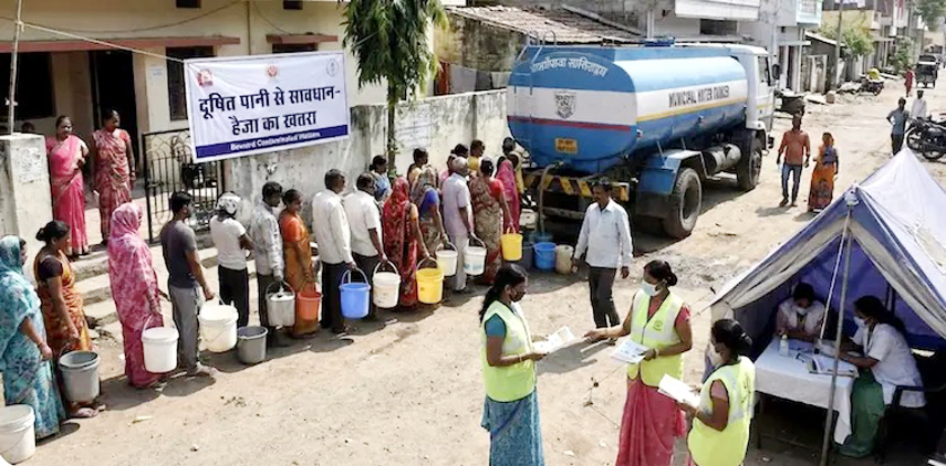 इंदौर में दूषित पानी से मृतकों का आंकड़ा बढ़कर 16 हुआ, 208 अस्पताल में भर्ती