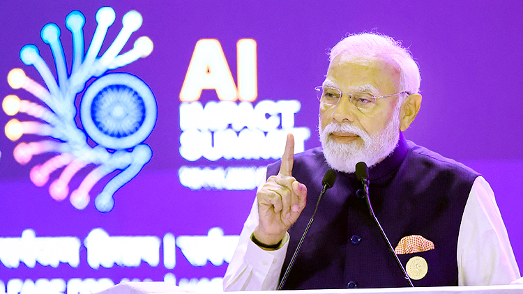 प्रधानमंत्री नरेन्द्र मोदी ने पेश किया 'मानव' विजन, कहा-एआई को मानवता का वरदान बनाएंगे, दुरुपयोग से बचाएंगे