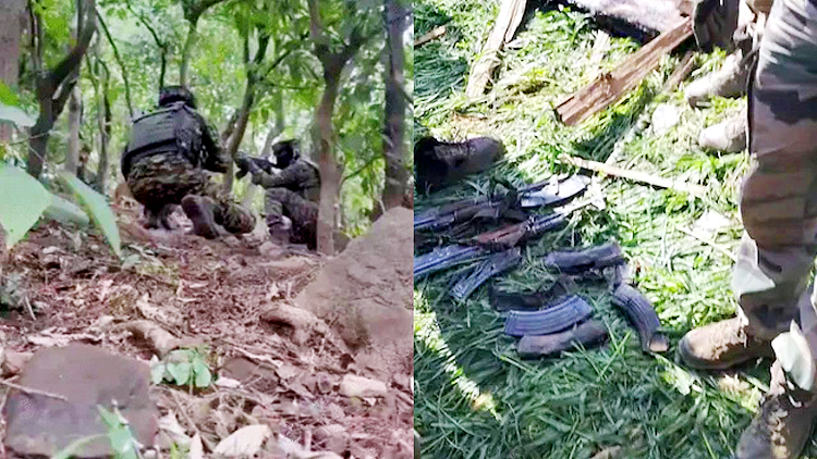 किश्तवाड़ के चतरू इलाके में जैश के 3 आतंकी ढेर : सुरक्षाबलों ने आतंकियों के ठिकाने को ब्लास्ट किया