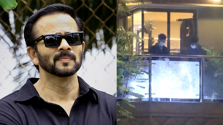 रोहित शेट्टी के आवास पर गोलीबारी