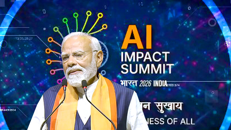 प्रधानमंत्री नरेन्द्र मोदी ने इंडिया एआई इम्पैक्ट एक्सपो 2026 में कहा- भारत कृत्रिम मेधा से आ रहे बदलाव के क्षेत्र में अग्रणी है