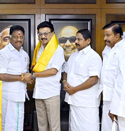 पूर्व सीएम पन्नीरसेल्वम