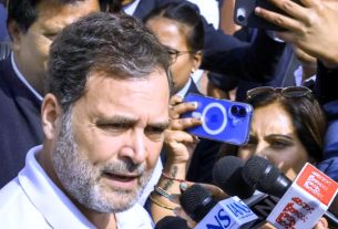 कांग्रेस नेता राहुल गांधी आरएसएस से जुड़ा मानहानि मामले में ठाणे की अदालत में पेश हुए : सपकाल को नया जमानतदार बनाया