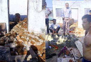 मुरैना जिले के मंदिर में हादसा : पूजा के समय मंदिर की छत गिरने से तीन बच्चियों की मौत, चार बच्चे घायल