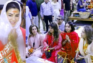 उज्जैन स्थित महाकाल दरबार में एक्ट्रेस जैकलीन फर्नांडिस, एकता कपूर समेत इन अभिनेत्रियों ने भी मांगा आशीर्वाद