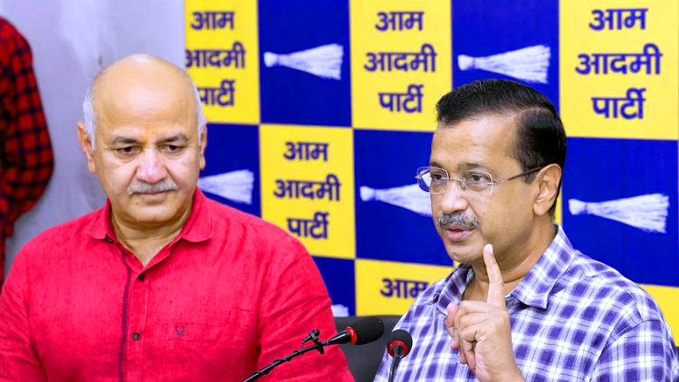 केजरीवाल-सिसोदिया