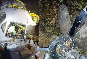 झारखंड से दिल्ली आ रही एयर एंबुलेंस क्रैश : मरीज-डॉक्टर समेत 7 की मौत, जंगल में बिखरा मलबा