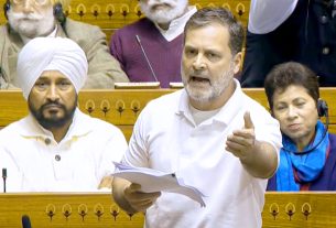 लोकसभा में राहुल गांधी का सरकार पर प्रहार, कहा : जब चीन हमारी तरफ आ रहा था.., तब कहां थी '56 इंच' की छाती