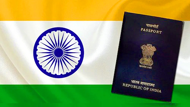 भारतीय पासपोर्ट 75वें स्थान पर पहुंचा, रैंकिंग 5 पायदान सुधरी : 55 देशों में वीजा फ्री एंट्री