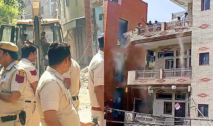 बुलडोजर कार्रवाई