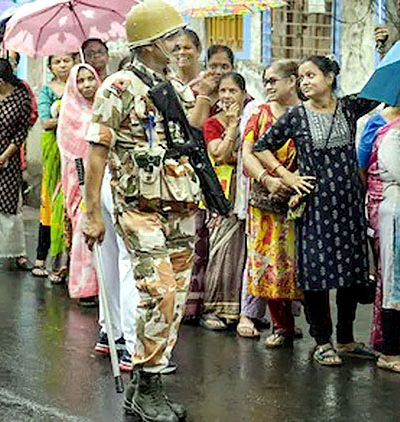 बंपर वोटिंग