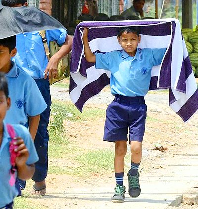 भीषण गर्मी