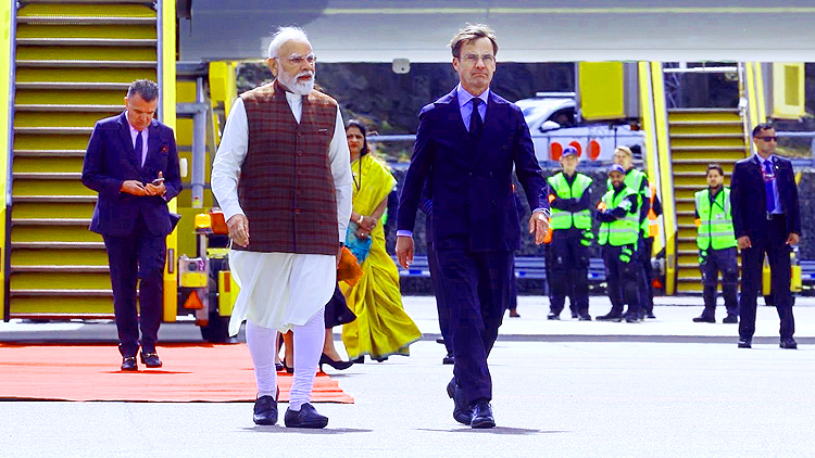 PM Modi Sweden