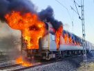 Rajdhani Express Fire