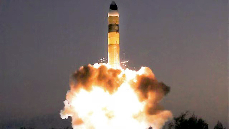 Agni Missile Test