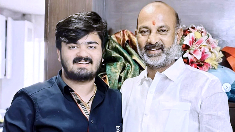 Bandi Sanjay Son Arrested