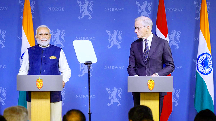 PM Modi Norway Visit