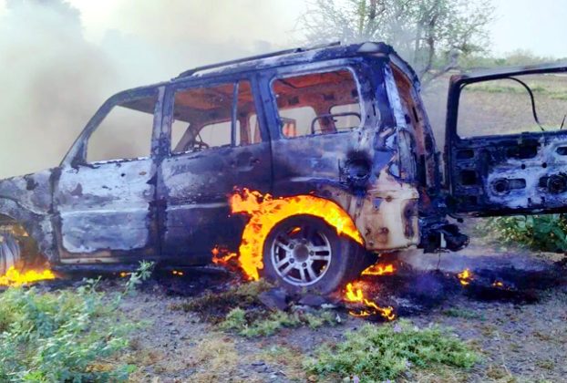 Ajmer Car Fire