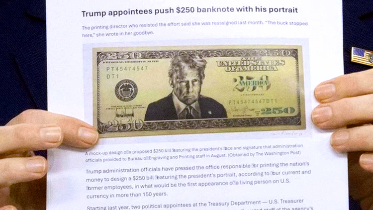 Donald Trump US Currency