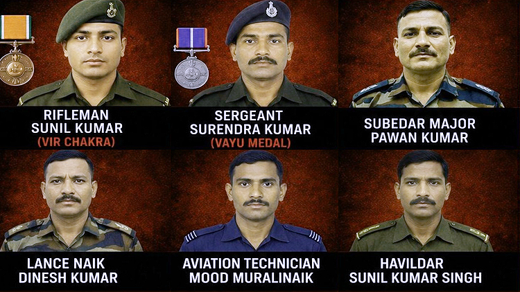 Operation Sindoor Martyrs Name