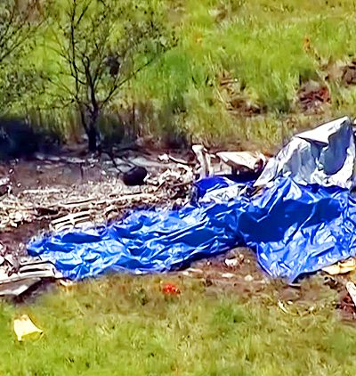 US plane crash