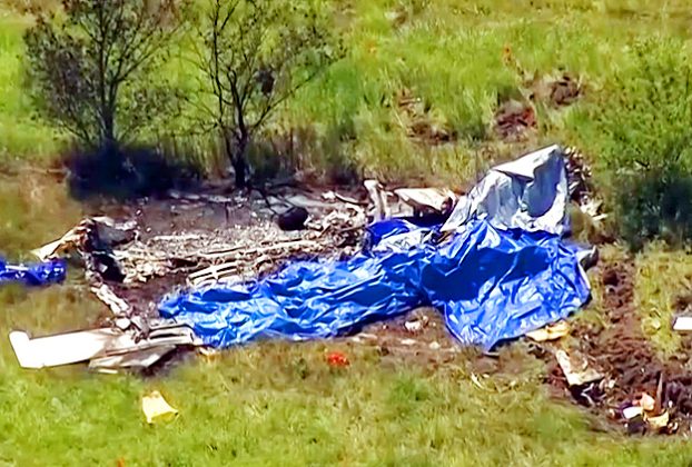 US plane crash