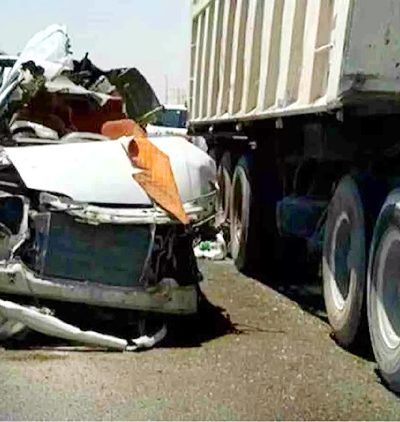 Dubai Road Accident