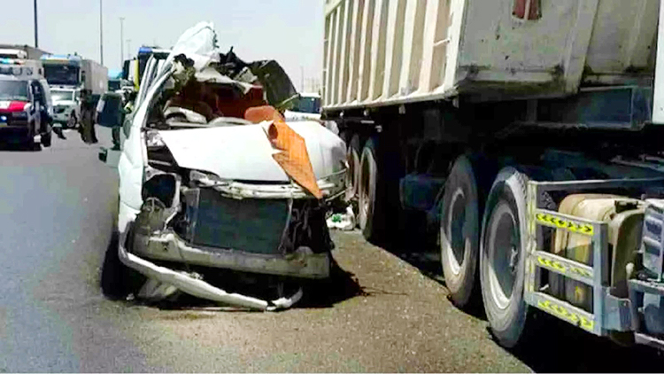 Dubai Road Accident