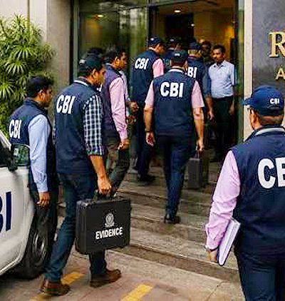 CBI raids Reliance