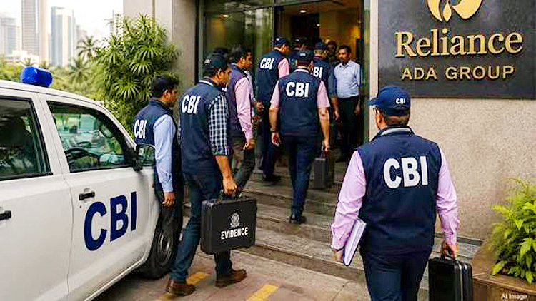CBI raids Reliance