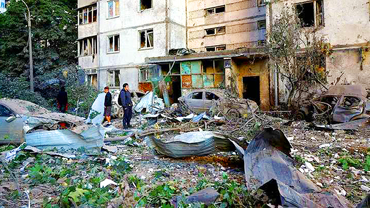 Ukraine drone attack