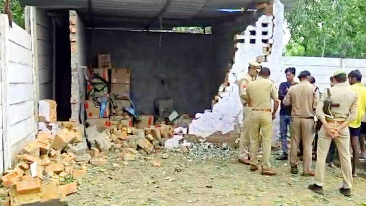 Gangoh Factory Blast