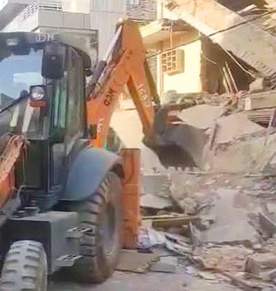 Rohini house collapse