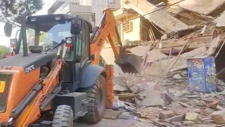 Rohini house collapse