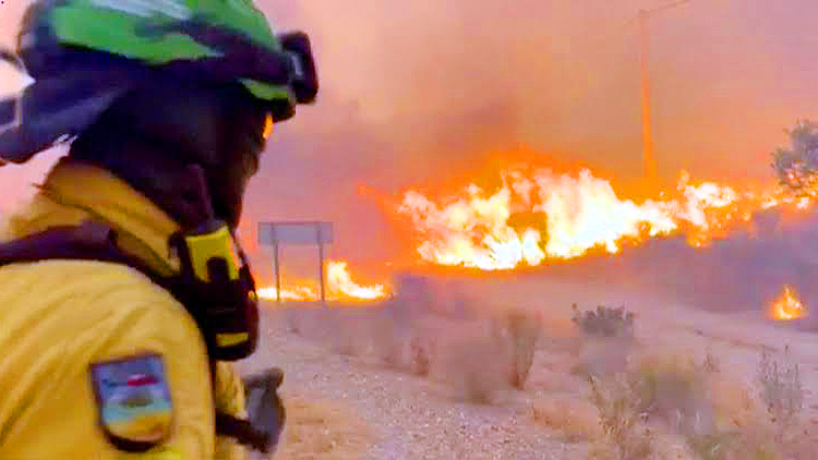 Spain Wildfire