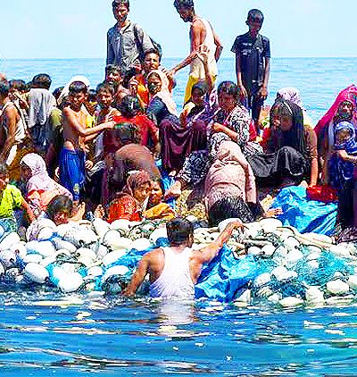 Rohingya Boat Capsized