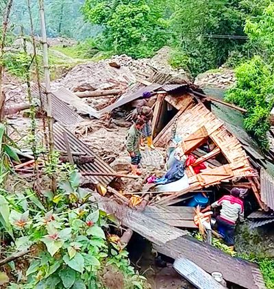 Sikkim Landslide