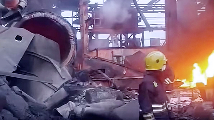 TN factory boiler blast