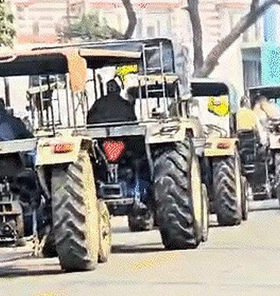 farmer protest