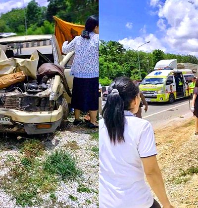 Thailand monks accident
