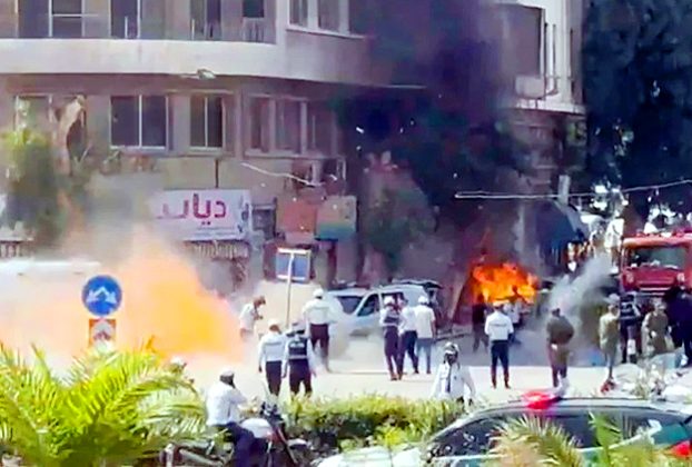 Hotel Blast Syria