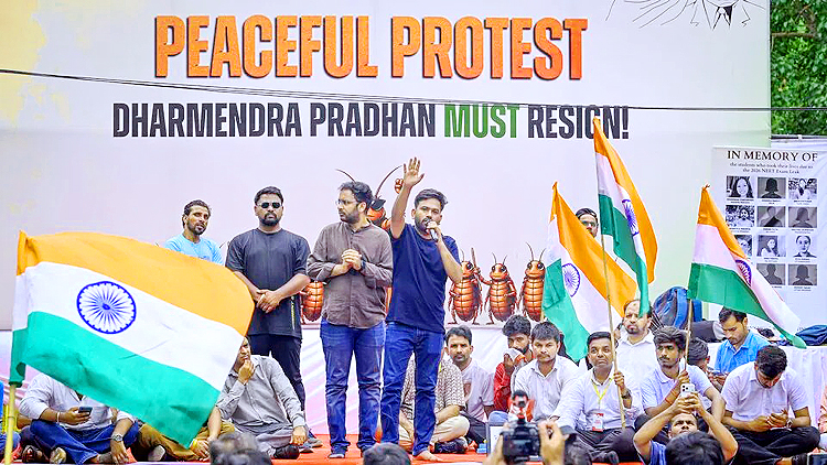 NEET Protest