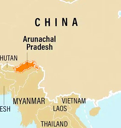 Arunachal Map
